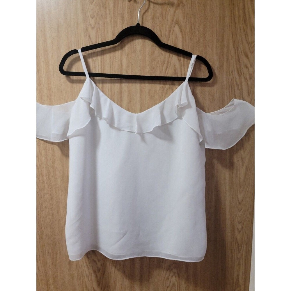 Revelry Womens Off Shoulder Top Blouse~Size L